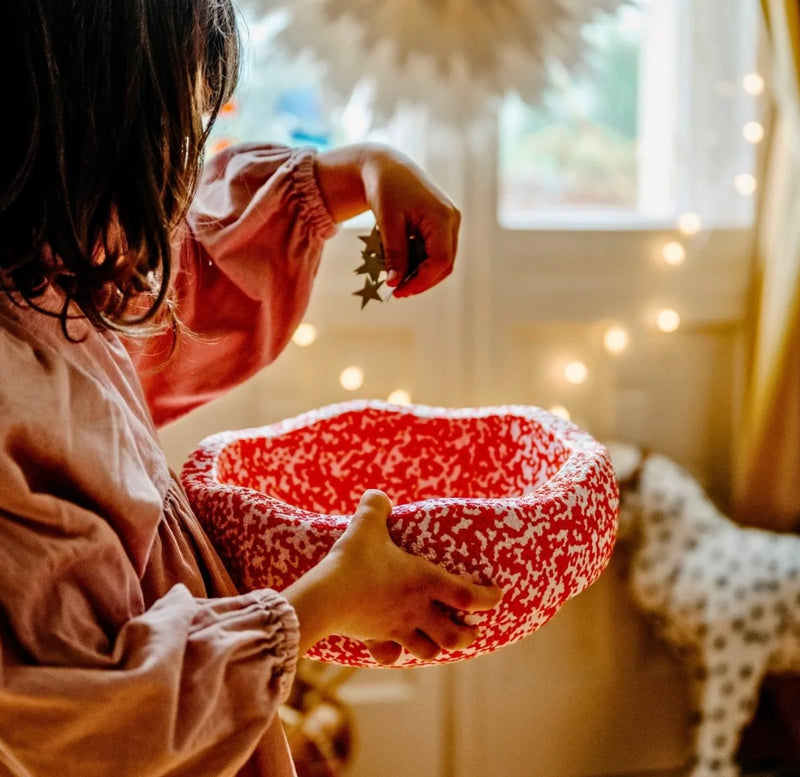 Stapelstein Stepping Stones Red Blush Balancing Limited Edition Developmental Toys for Toddlers Gifts Idea 12m+