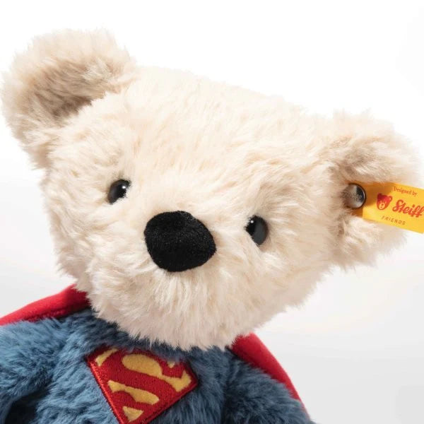 Steiff Cuddly Friend Superman Teddy Bear The Best Quality Soft Plush Toy 29 cm