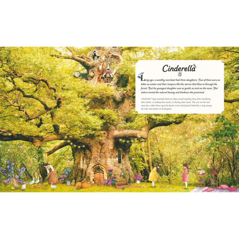 Step Inside A Fairy Tale (Hardcover) By Helen Mortimer The Classic Fairy Tales Children Book