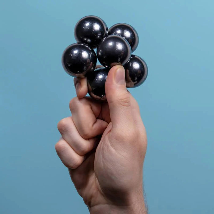 Speks Super Magnetic Balls 3.3cm 6pc Gunmetal
