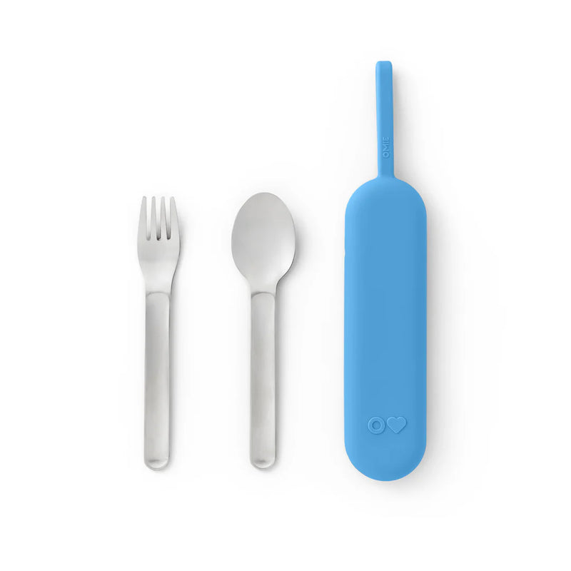 Omie OmieBox UP Pod and Utensil Set Compatible with both OmieBox Original and Up 3 Colours in design Kids Lunch Time  Best Seller 9yrs+