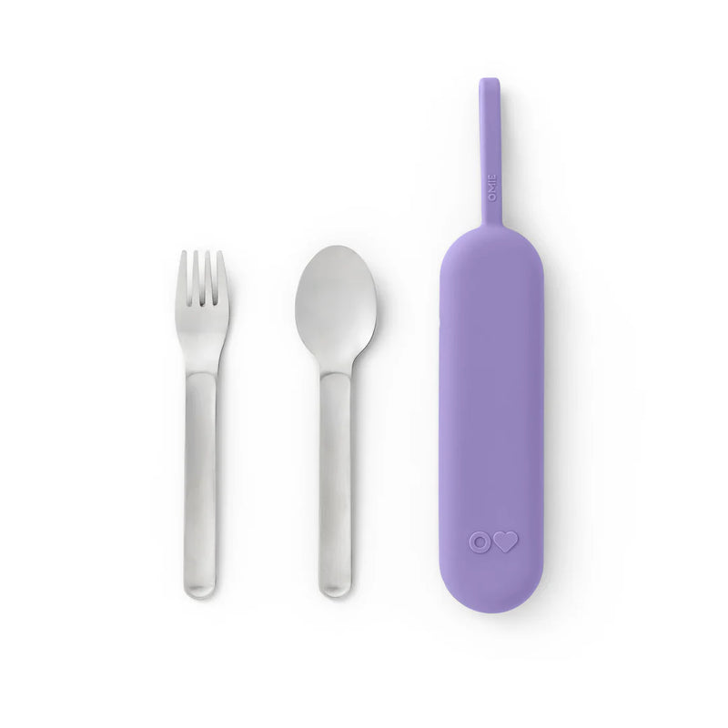 Omie OmieBox UP Pod and Utensil Set Compatible with both OmieBox Original and Up 3 Colours in design Kids Lunch Time  Best Seller 9yrs+