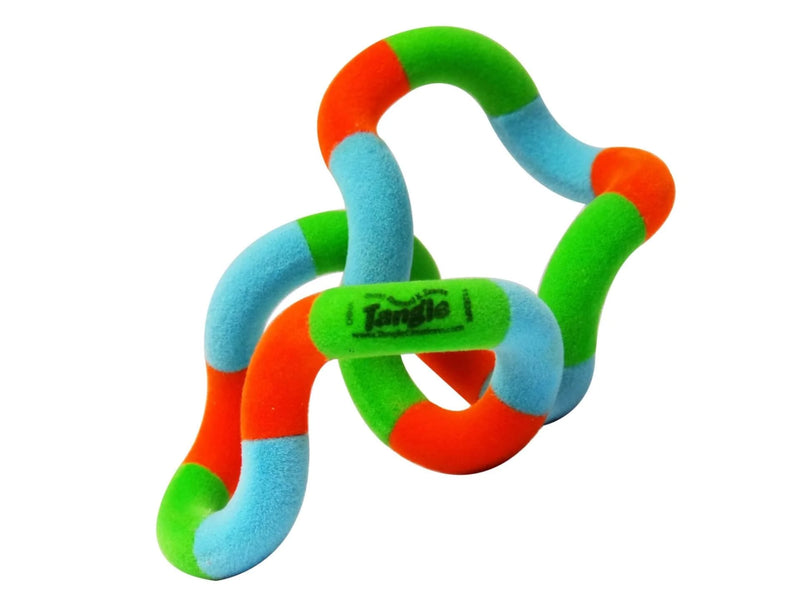Tangle Jr Fuzzies Assorted Colours Travel Fidget Toy Sensory Toy 3yrs+