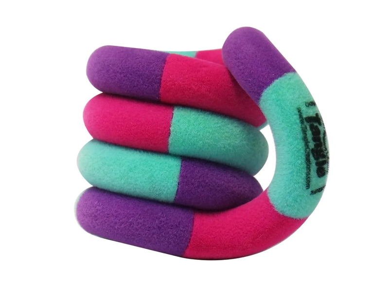 Tangle Jr Fuzzies Assorted Colours Travel Fidget Toy Sensory Toy 3yrs+