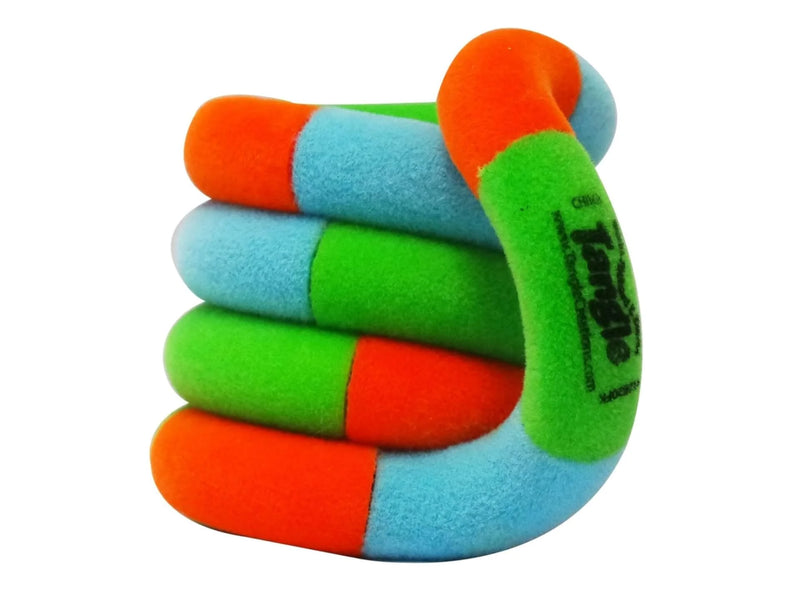 Tangle Jr Fuzzies Assorted Colours Travel Fidget Toy Sensory Toy 3yrs+