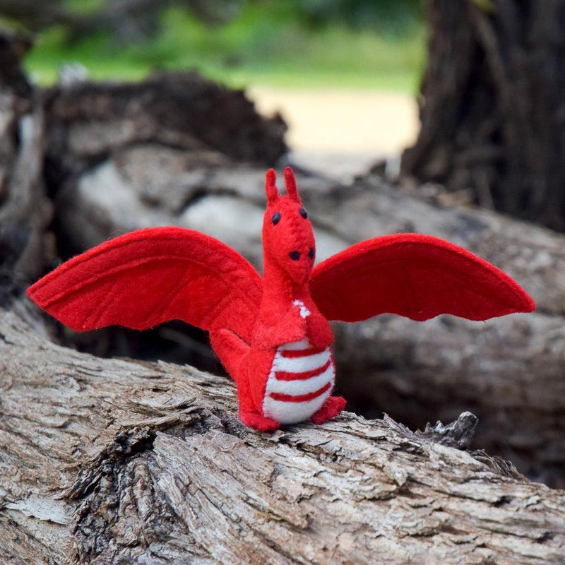 Tara Treasures Felt Dragon Pretend & Imaginative Play Toys Felt Animals Dinosaur and Dragon Theme 3yrs+