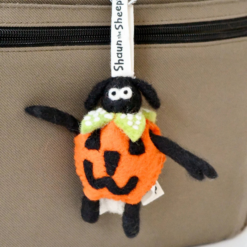 Tara Treasures New Shaun The Sheep Felt Sheep Timmy Pumpkin Keychain Travel Toys Halloween 3yrs+