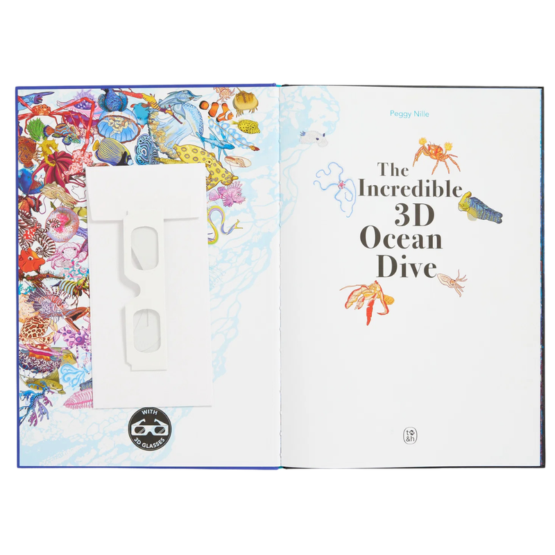 The Incredible 3D Ocean Dive (Hardcover) by Peggy Nille Ocean Book