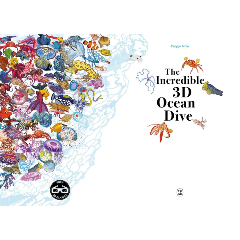 The Incredible 3D Ocean Dive (Hardcover) by Peggy Nille Ocean Book