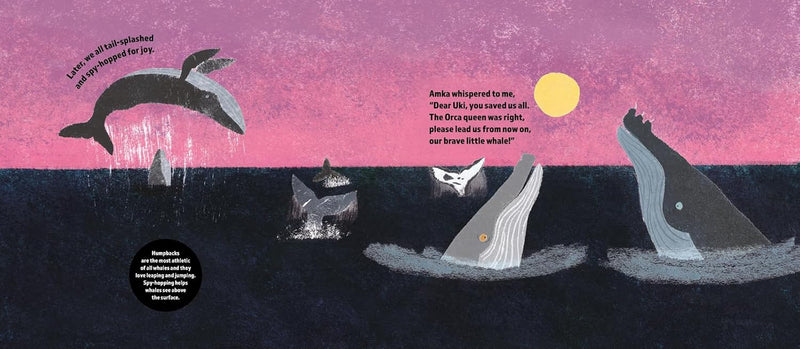 The Brave Little Whale (Hardcover) by Charlotte Manning Kids Ocean Book