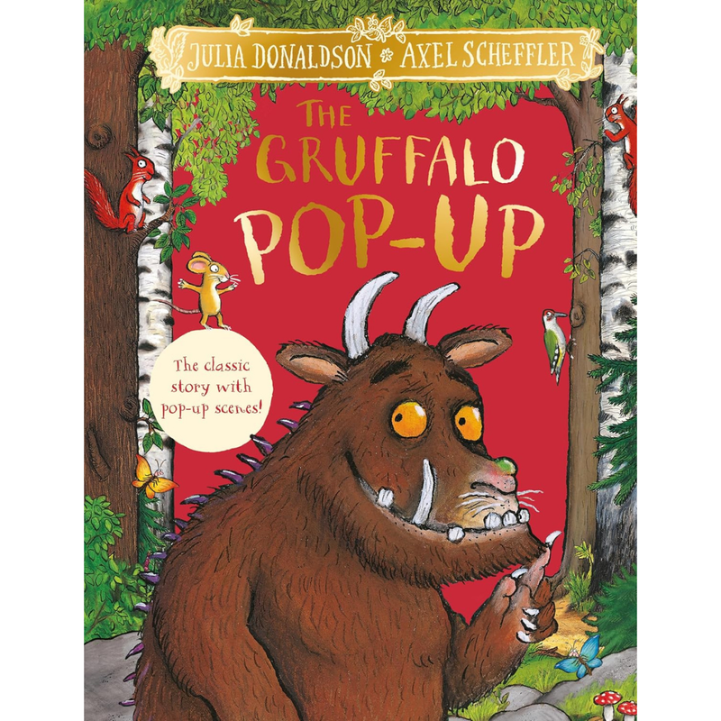The Gruffalo Pop-Up Book (Hardcover) By Julia Donaldson and Axel Scheffler Kids Book The classic Story Children's Book