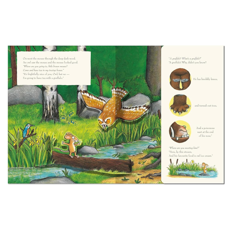 The Gruffalo Pop-Up Book (Hardcover) By Julia Donaldson and Axel Scheffler Kids Book The classic Story Children's Book