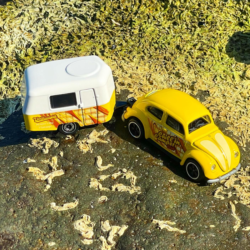 Majorette Volkswagen The Originals Trailer 1pc 4 Designs Metal Travel Toys Car Gift Idea for 3yrs+