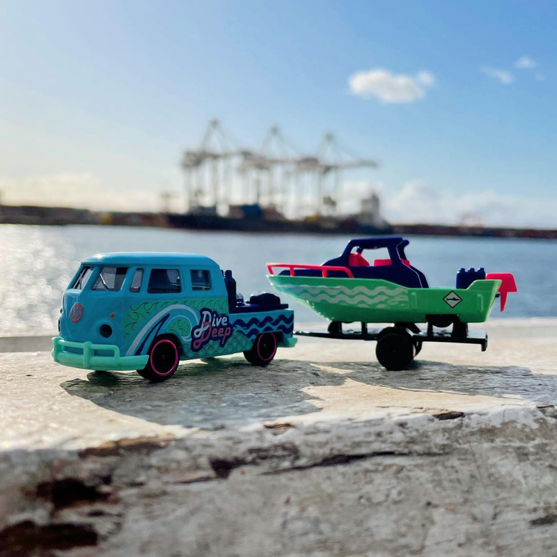 Majorette Volkswagen The Originals Trailer 1pc 4 Designs Metal Travel Toys Car Gift Idea for 3yrs+