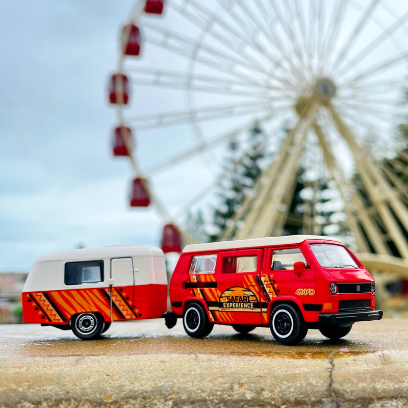 Majorette Volkswagen The Originals Trailer 1pc 4 Designs Metal Travel Toys Car Gift Idea for 3yrs+