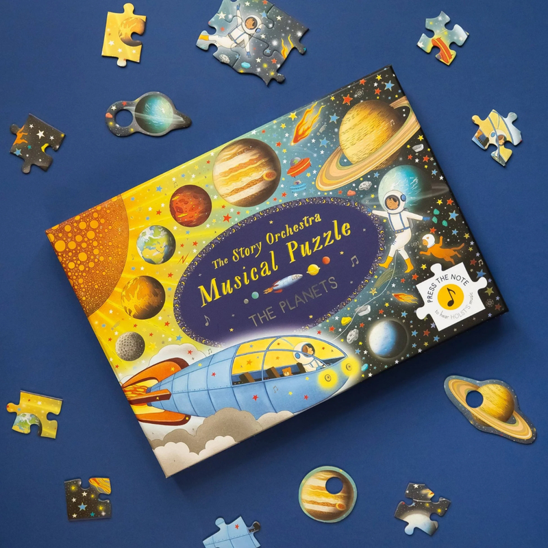 The Story Orchestra The Planets Musical Jigsaw Puzzle Musical Gifting Kids Book Space Toys Gifting Idea for 5yrs+