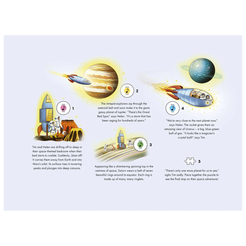 The Story Orchestra The Planets Musical Jigsaw Puzzle Musical Gifting Kids Book Space Toys Gifting Idea for 5yrs+