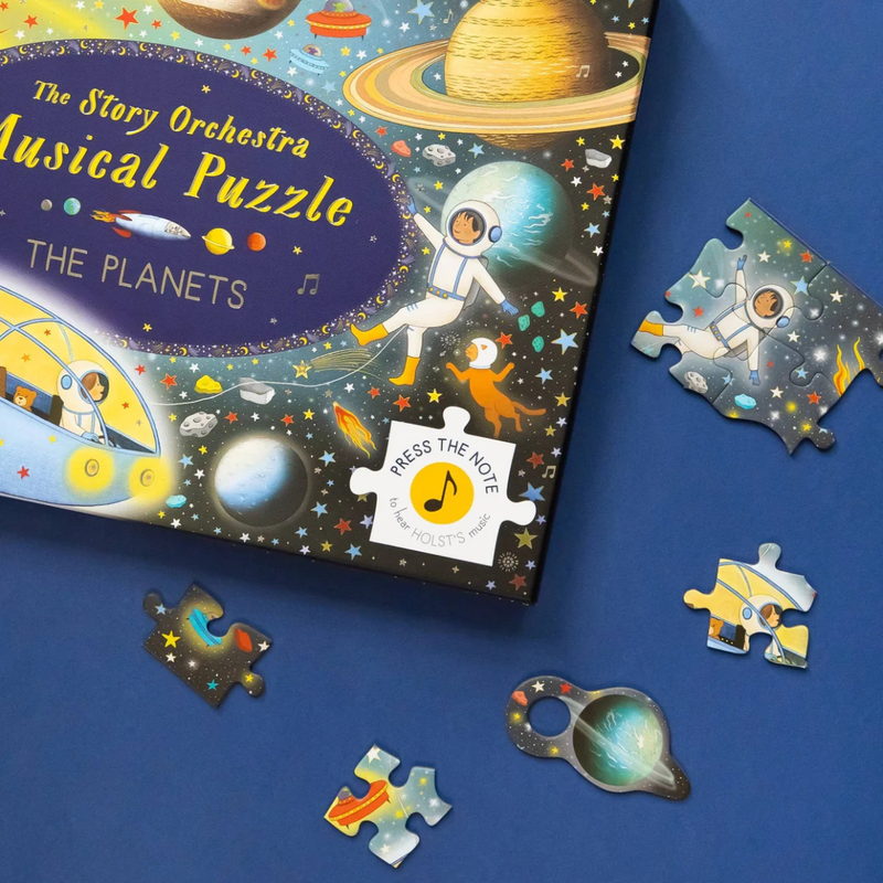 The Story Orchestra The Planets Musical Jigsaw Puzzle Musical Gifting Kids Book Space Toys Gifting Idea for 5yrs+
