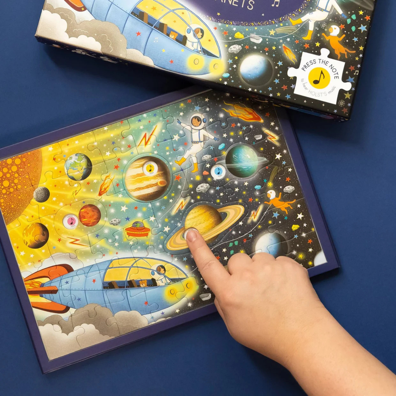 The Story Orchestra The Planets Musical Jigsaw Puzzle Musical Gifting Kids Book Space Toys Gifting Idea for 5yrs+