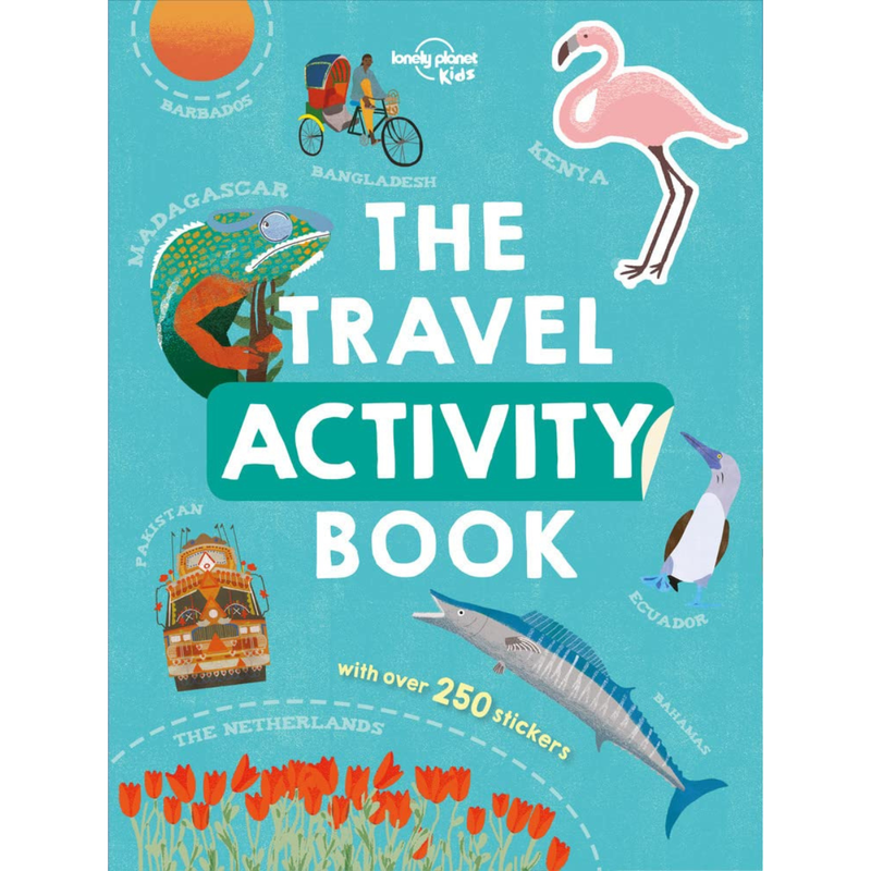 The Travel Sticker Activity Book with 250 Stickers (Paperback) by The Lonely Planet Kids Travel Toys