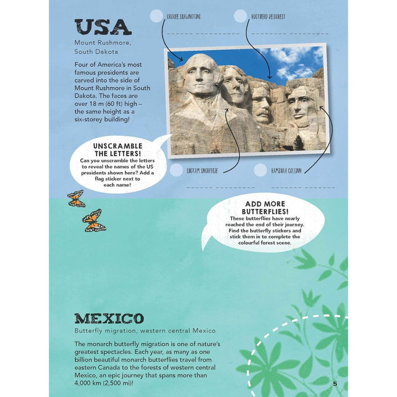 The Travel Sticker Activity Book with 250 Stickers (Paperback) by The Lonely Planet Kids Travel Toys