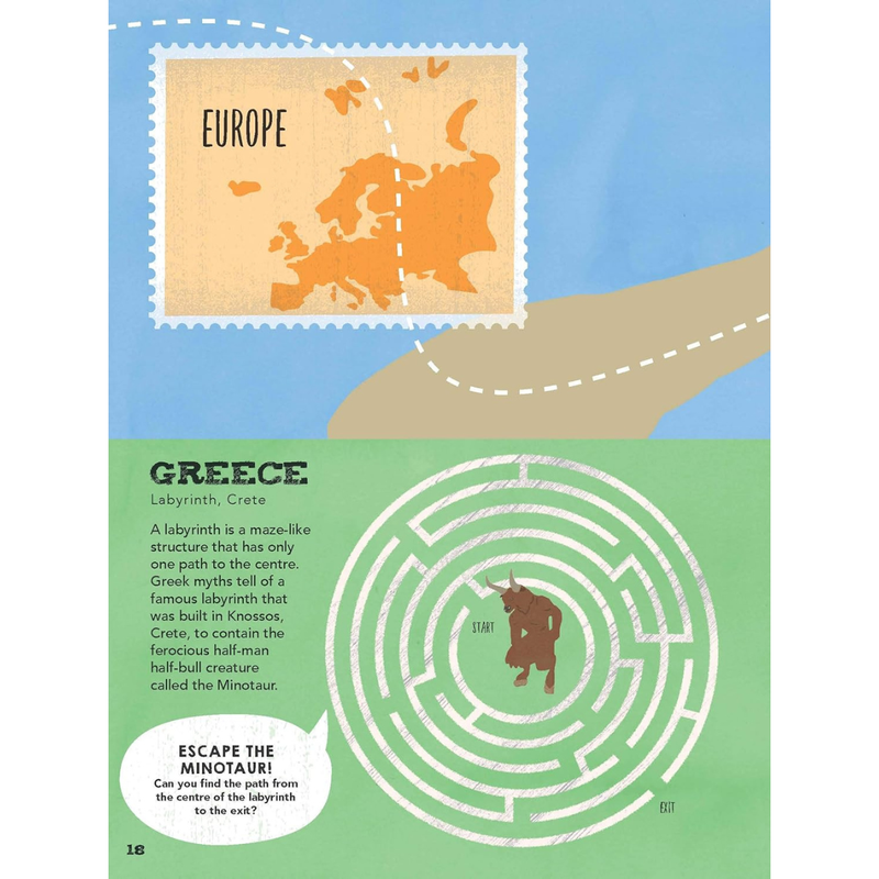 The Travel Sticker Activity Book with 250 Stickers (Paperback) by The Lonely Planet Kids Travel Toys