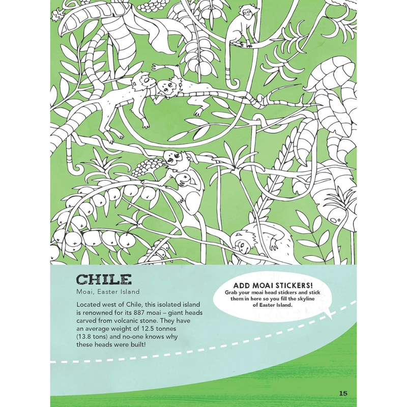 The Travel Sticker Activity Book with 250 Stickers (Paperback) by The Lonely Planet Kids Travel Toys