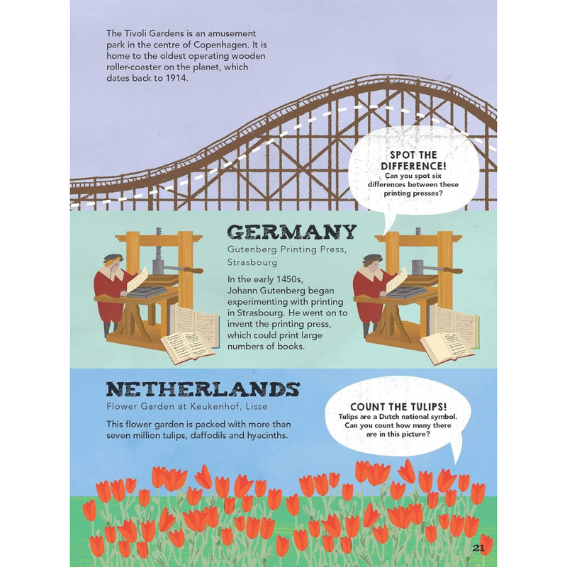 The Travel Sticker Activity Book with 250 Stickers (Paperback) by The Lonely Planet Kids Travel Toys