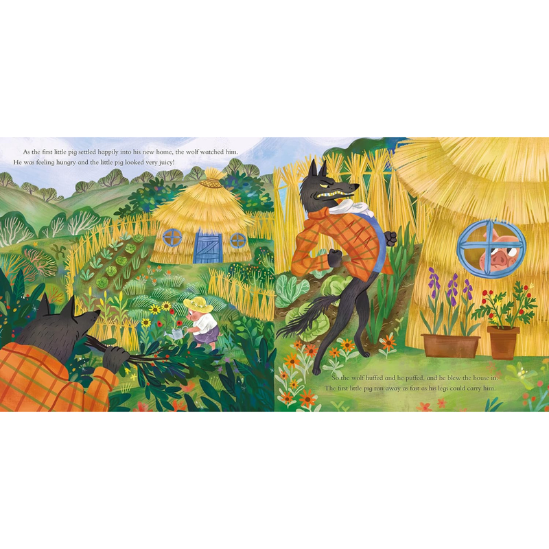 A Pop-Up Shadow Story Three little pigs (Hardcover) by Eve Robertson The Classic Children Story Book