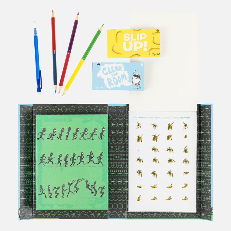 Tiger Tribe Flipbook Kit Animation Action Activity Interactive Book Art and craft for kids Best Seller 8yrs+