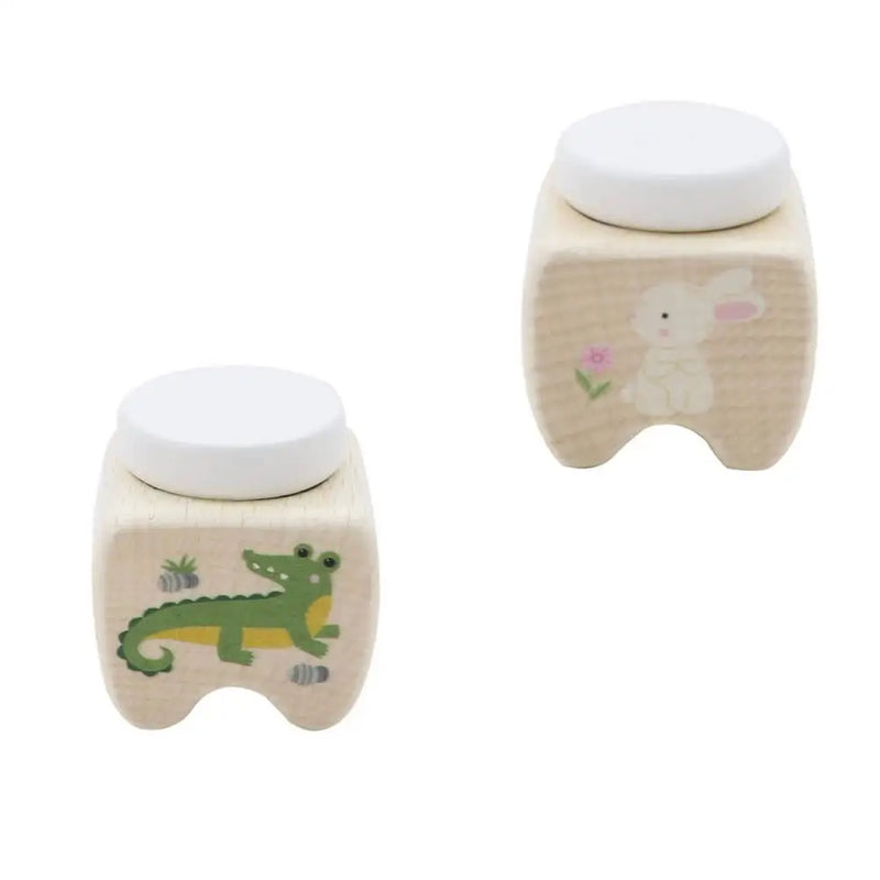 ToysLink Wooden Tooth Fairy Box 4 Designs 1pcs Assorted Koala Bunny and Crocodile