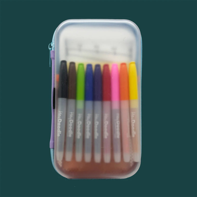 Hey Doodle Travel Case Art and Craft for Kids Travel Toy Best Seller 3yrs+