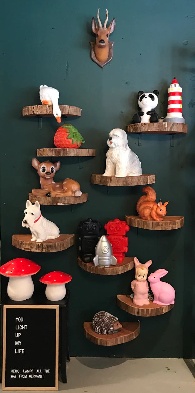 Heico Kids Night Light Scotty Dog Lamp with white CORD Best Seller