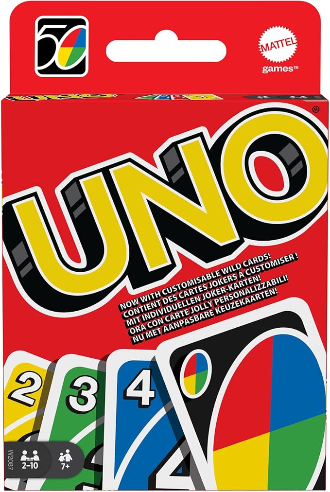 Uno Card Games for kids Travel Toys 7yrs+