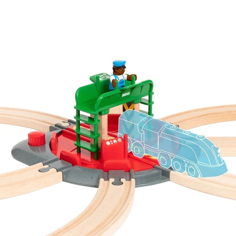 BRIO Turntable & Figure 2pcs 3yrs+