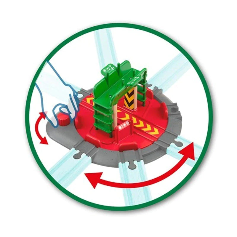 BRIO Turntable & Figure 2pcs 3yrs+