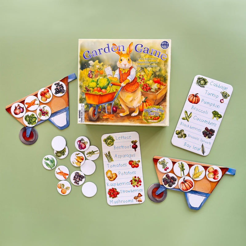 House of Marbles Garden Game Memory Match Game Developmental Toys 3yrs+