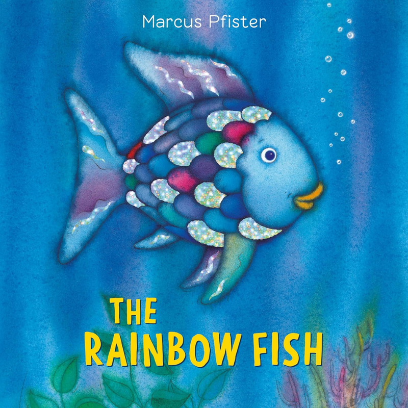 The Rainbow Fish (Board Book) by Marcus Pfister Ocean Book Kids Book
