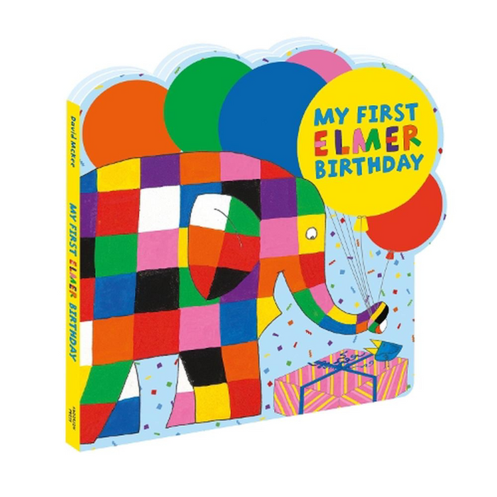 My First Elmer Birthday (Board Book) by David McKee