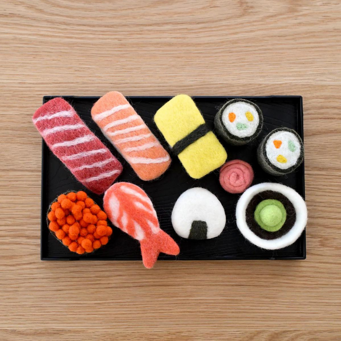 Tara Treasures Felt Sushi Play Food Set