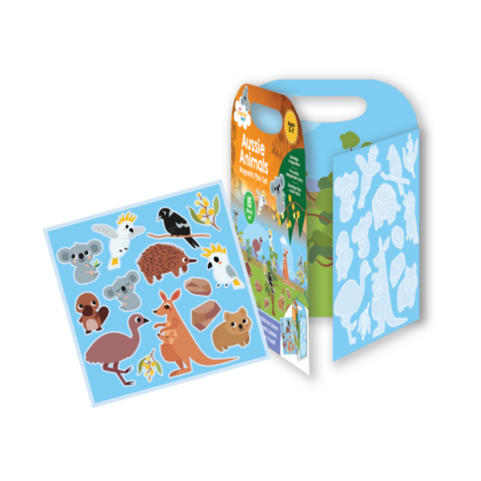 My Creative Box Aussie Animals Magnetic Play Set 3yrs+ Australian Animals