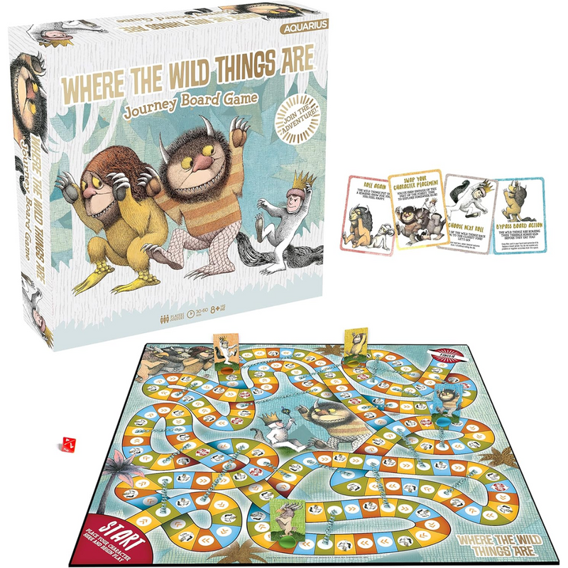 Where The Wild Things Are: Journey Board Games for kids 8yrs+