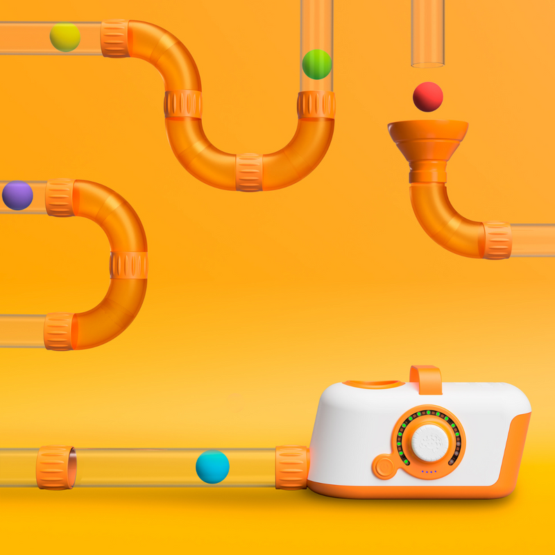 Fat Brain Toys Air Toobz with Airflow Unit 1 STEM Toys Best Seller Most Loved in Store Gifting idea for 5yrs+ (Bulky Shipping)