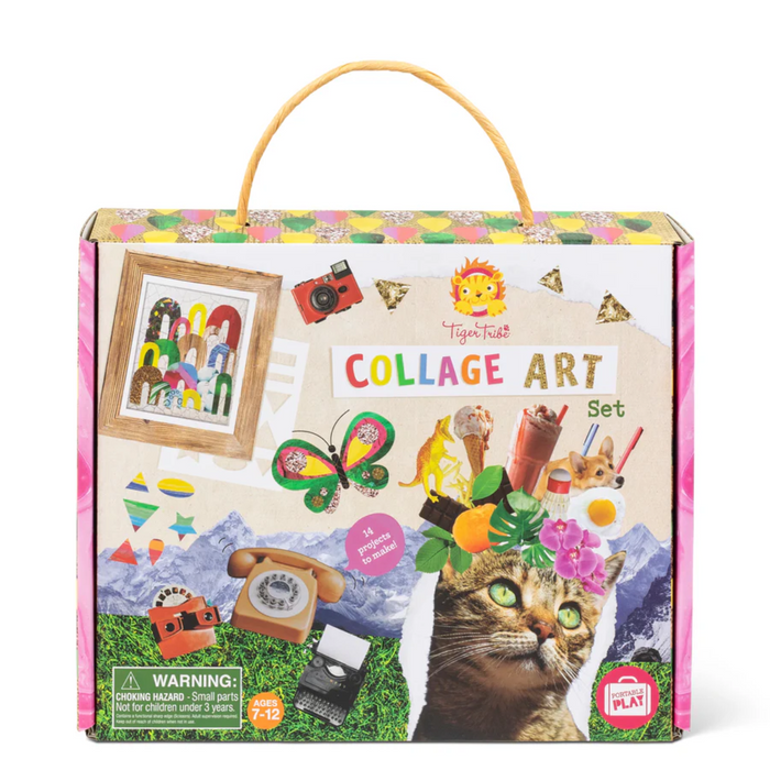 Tiger Tribe Collage Art Set Art and Craft for kids 7yrs+