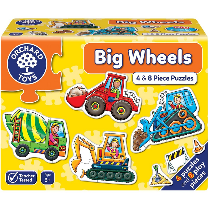 Orchard Game Big Wheels Puzzles 3yrs+