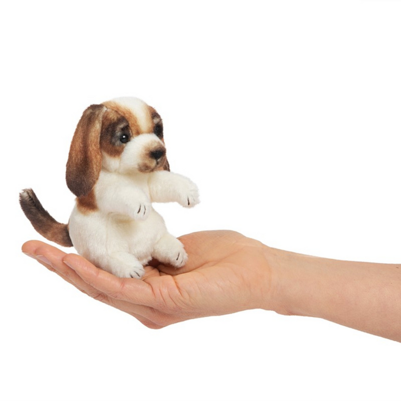 Puppy Dog Finger Puppet by Folkmanis Best Seller 3yrs+