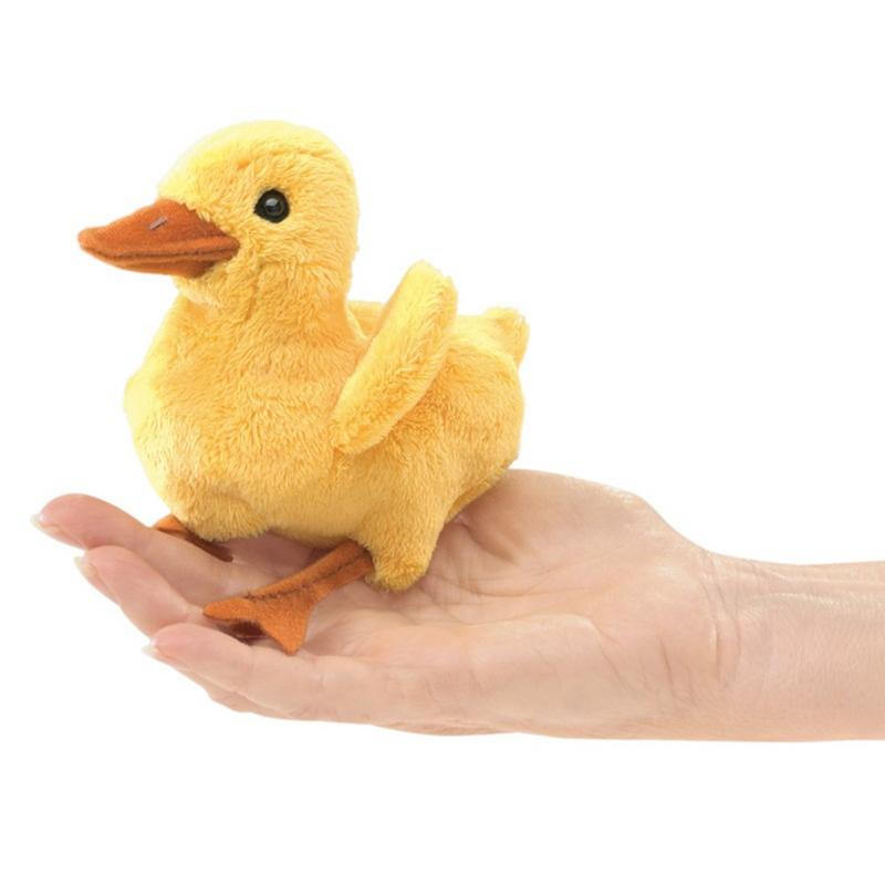 Duckling Finger Puppet by Folkmanis Farm Animal Toys 3yrs+