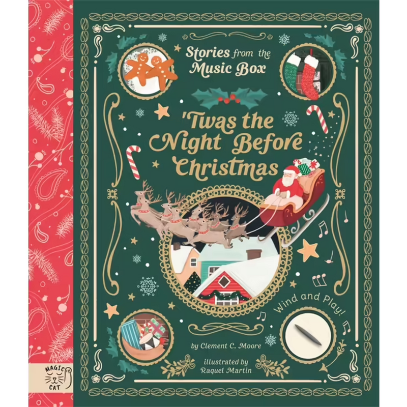 Twas The Night Before Christmas Stories From The Music Box Wind and Play Sound Book Christmas Range 5yrs+