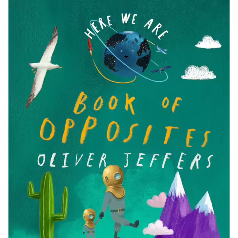 Here we are Book of Opposites (Board Book) Kids Book