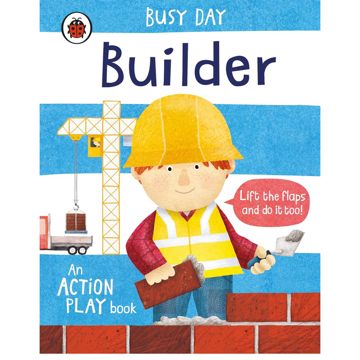 Busy Day Builder Lift the Flap Board Book